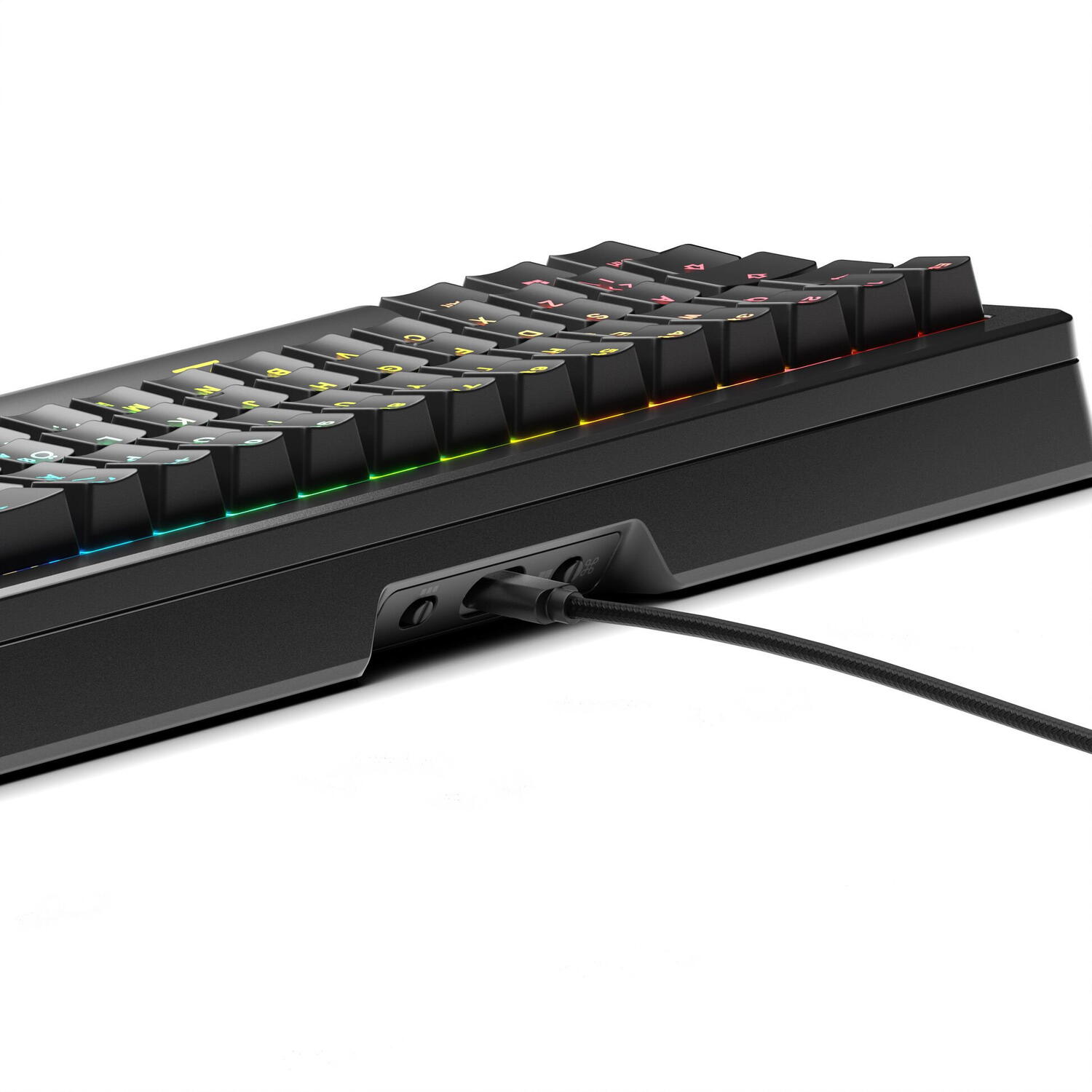 Glorious Tastatura mecanica GMMK 3 PRO 65% Prebuilt, USB-C, Fox Switches, US layout, 66 taste, Negru "GLO-KB-GMMK3-PRO-65-PB-FOX-W-BLK-US"