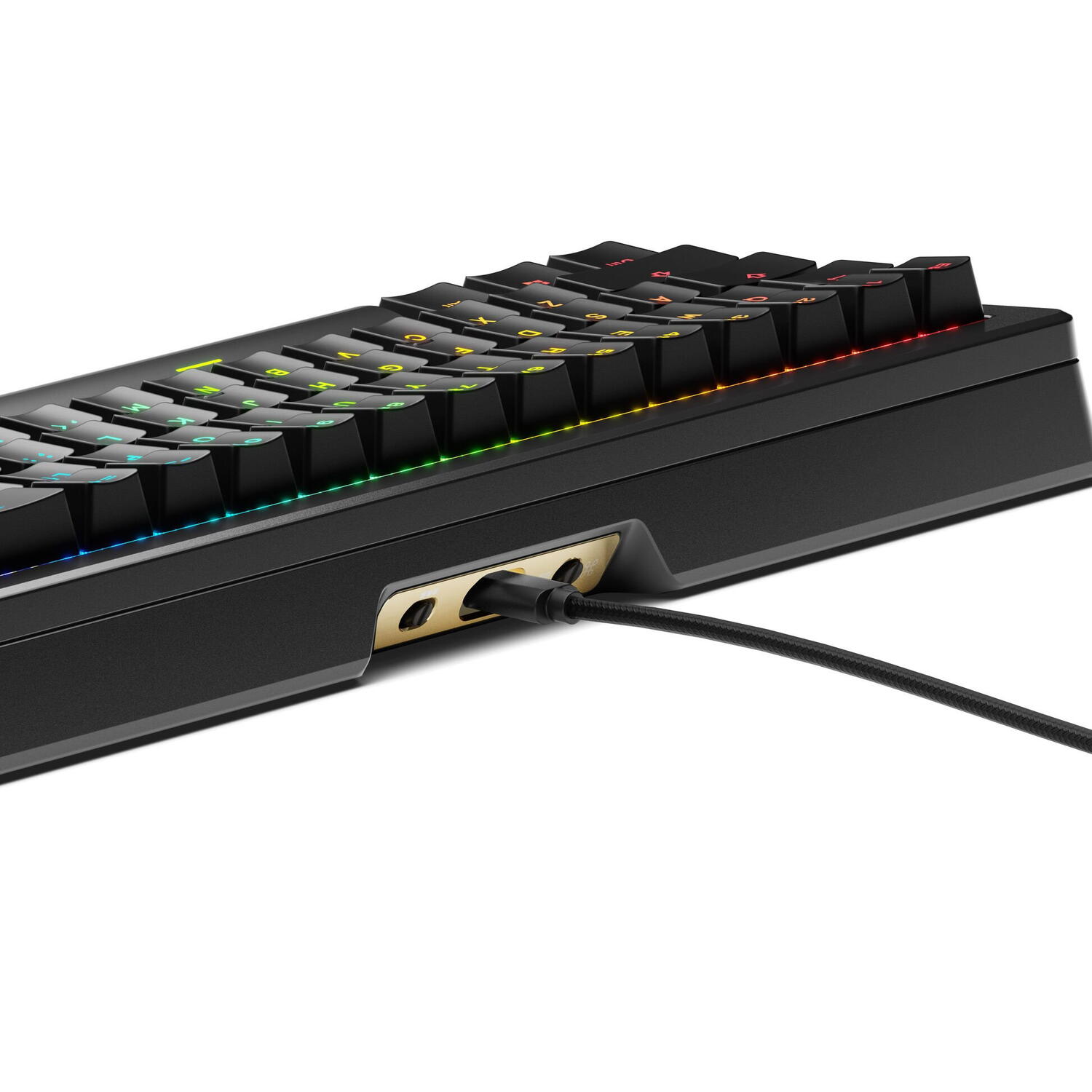 Glorious Tastatura mecanica GMMK 3 PRO HE 65% Prebuilt, USB-C, Fox HE Switches, US layout, 66 taste, Negru "GLO-KB-GMMK3-PRO-65-PB-HE-W-BLK-US"