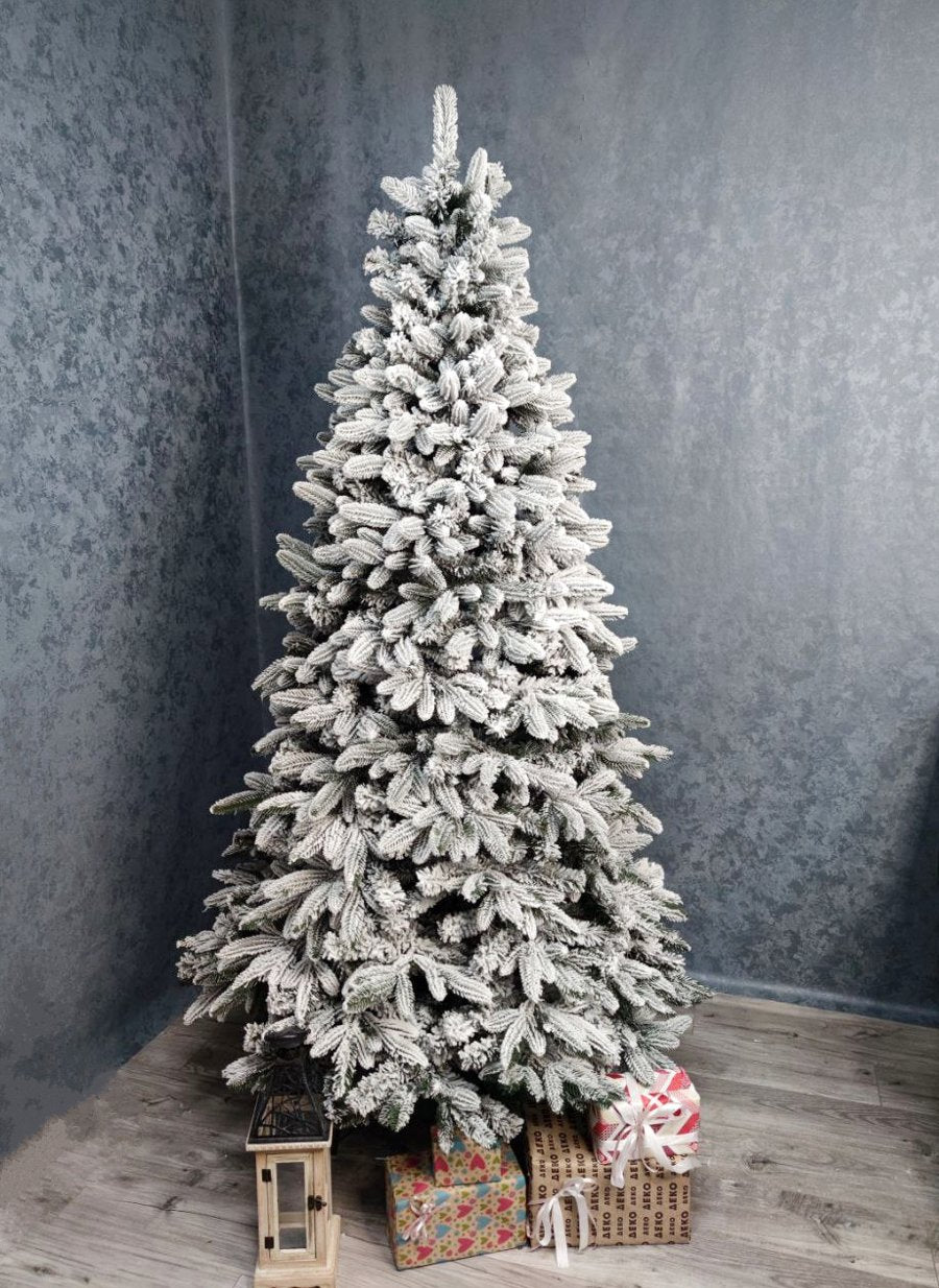Brad artificial Christmas Deluxe by Sersimo, Global nins, mix 2D+3D, 210cm