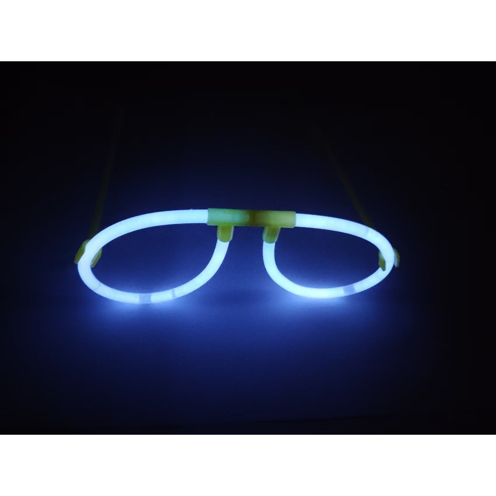 Ochelari Decorativi, din Plastic, Fluorescenti, Accesoriu Petrecere, Albastru