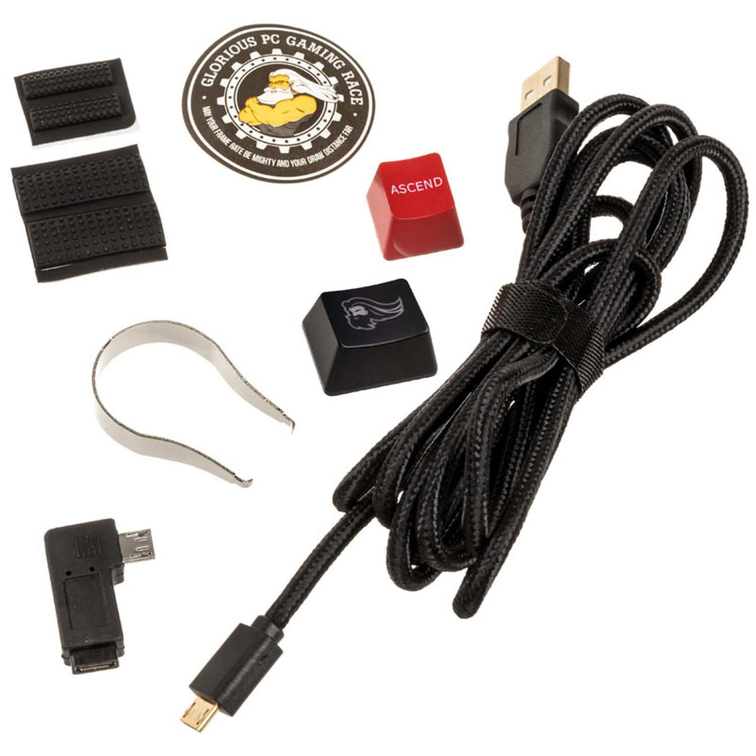 Glorious Barebone GMMK Compact, ANSI Layout, USB-C, RGB, Negru "GMMK-COMPACT-RGB"