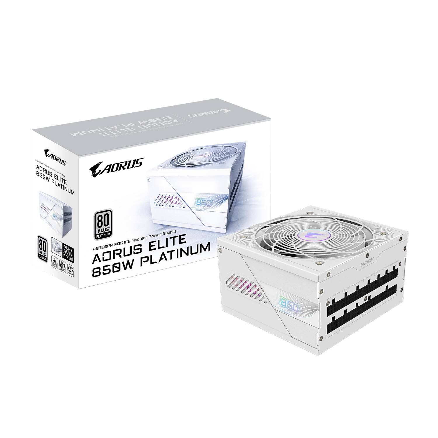 Sursa GIGABYTE GP-AE850PM PG5 ICE "GP-AE850PM PG5 ICE"