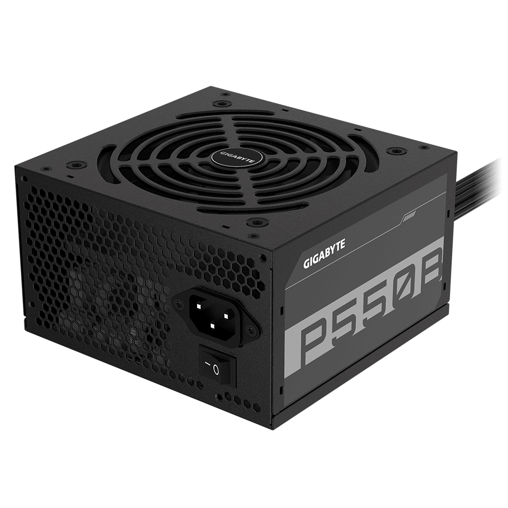 SURSA GIGABYTE , 550 W, ATX 12V V2.31, fan 120 mm x 1, 80 Plus Bronze, "GP-P550B"