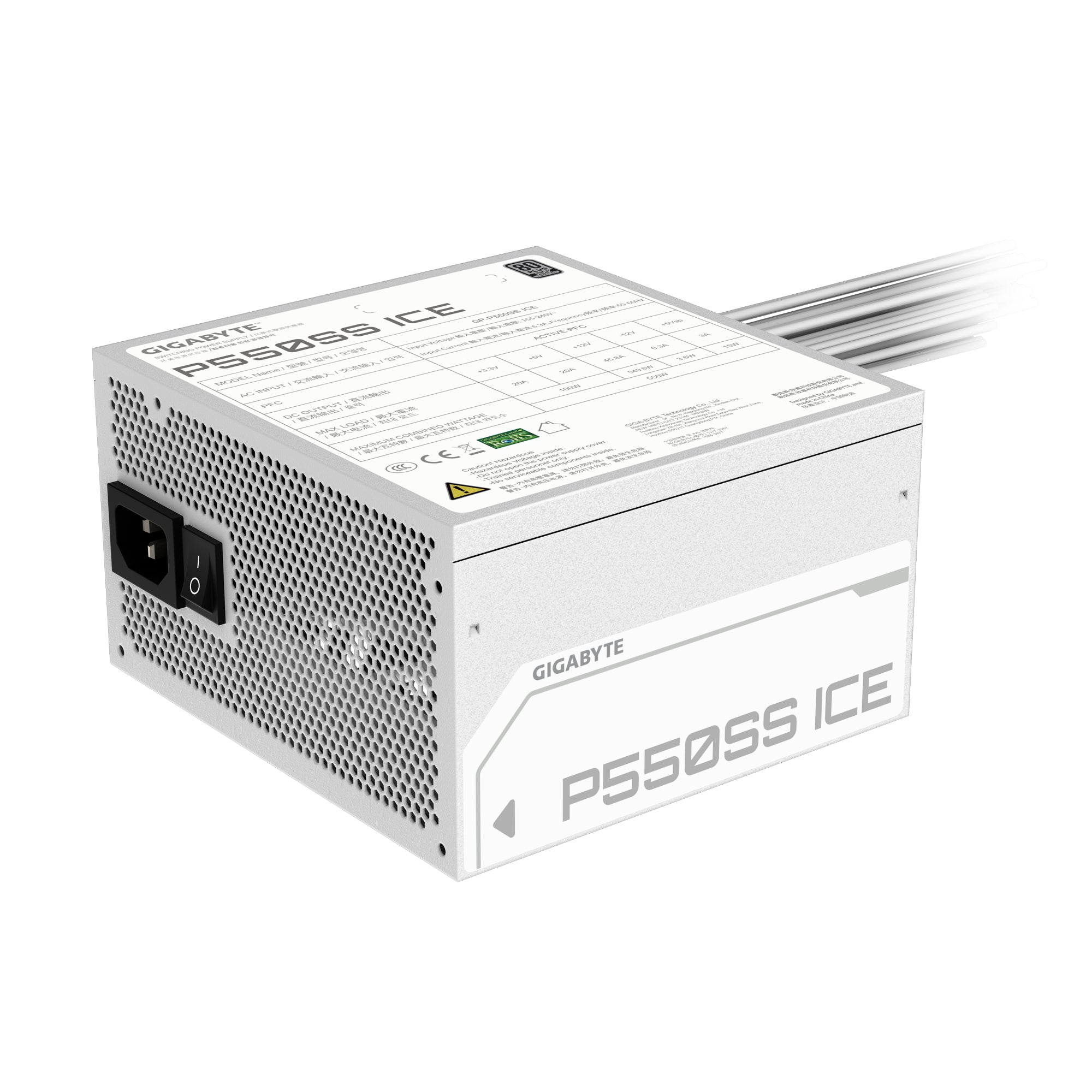 Sursa GIGABYTE GP-P550SS ICE "GP-P550SS ICE"