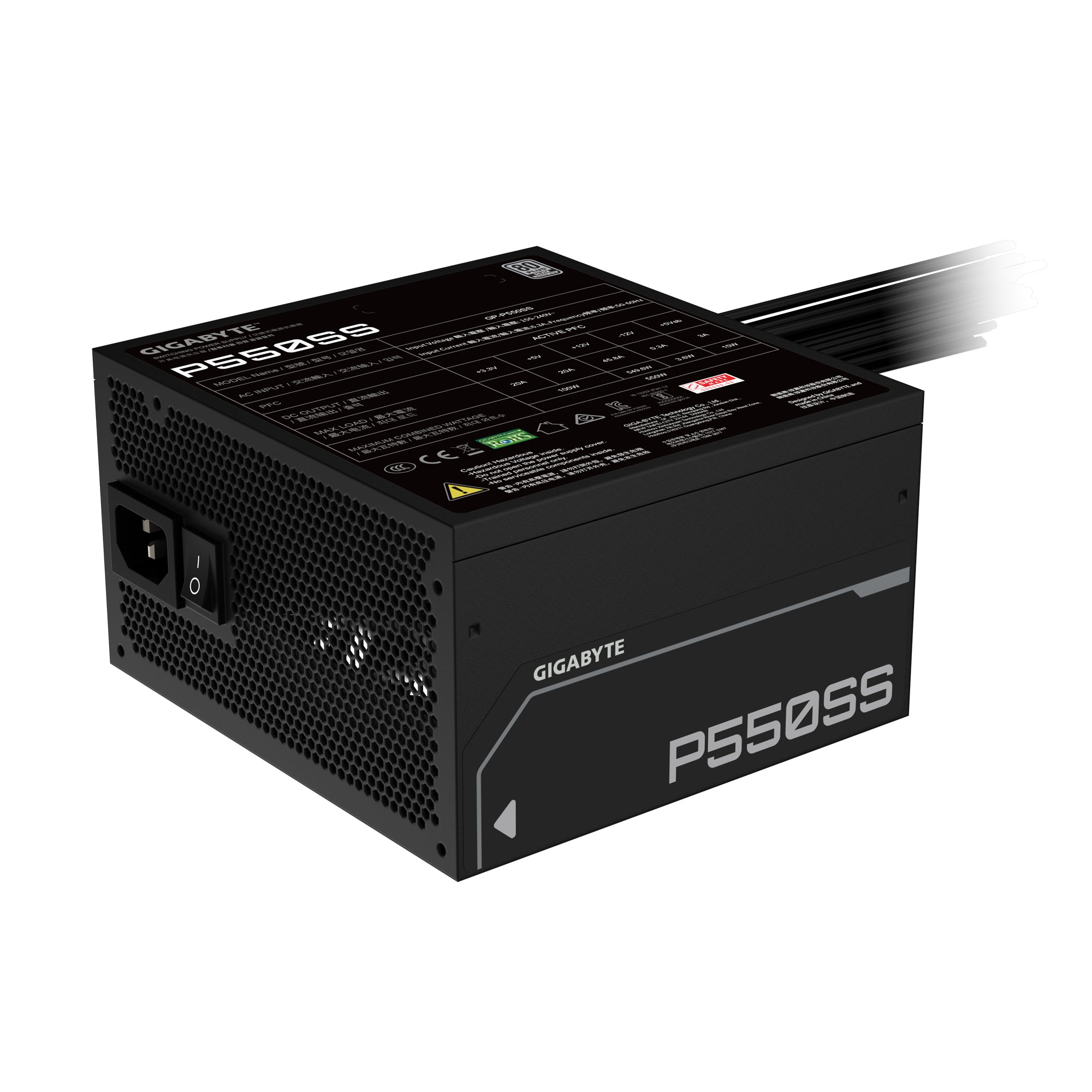 Sursa GIGABYTE GP-P550SS "GP-P550SS"