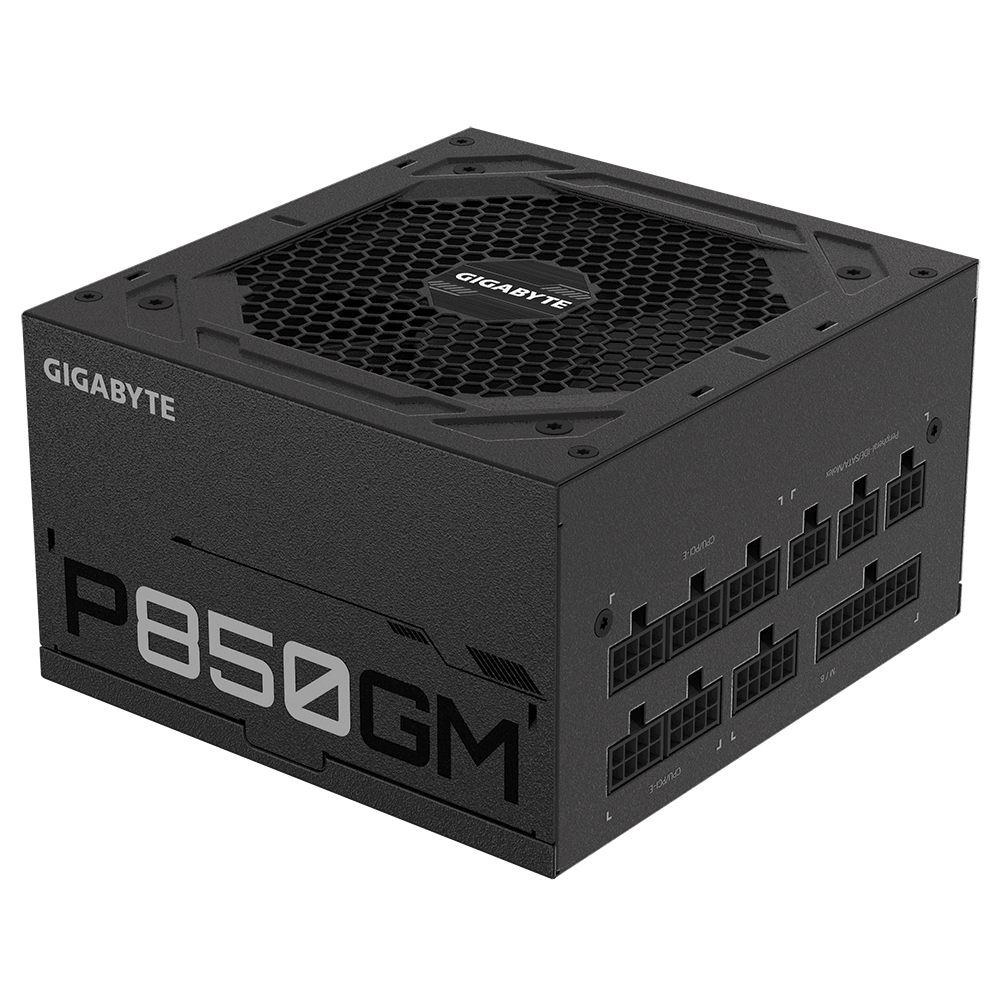 SURSA SURSA GIGABYTE , 850 W, modulara, ATX 12V 2.31, fan 120 mm x 1, 80 Plus Gold, "GP-P850GM"