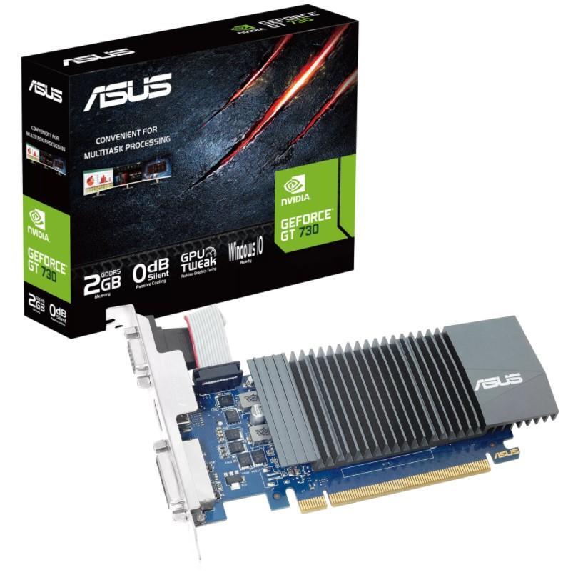 Placă video PCIE16 GT730 2GB GDDR5/GT730-SL-2GD5-BRK-E Asus, 