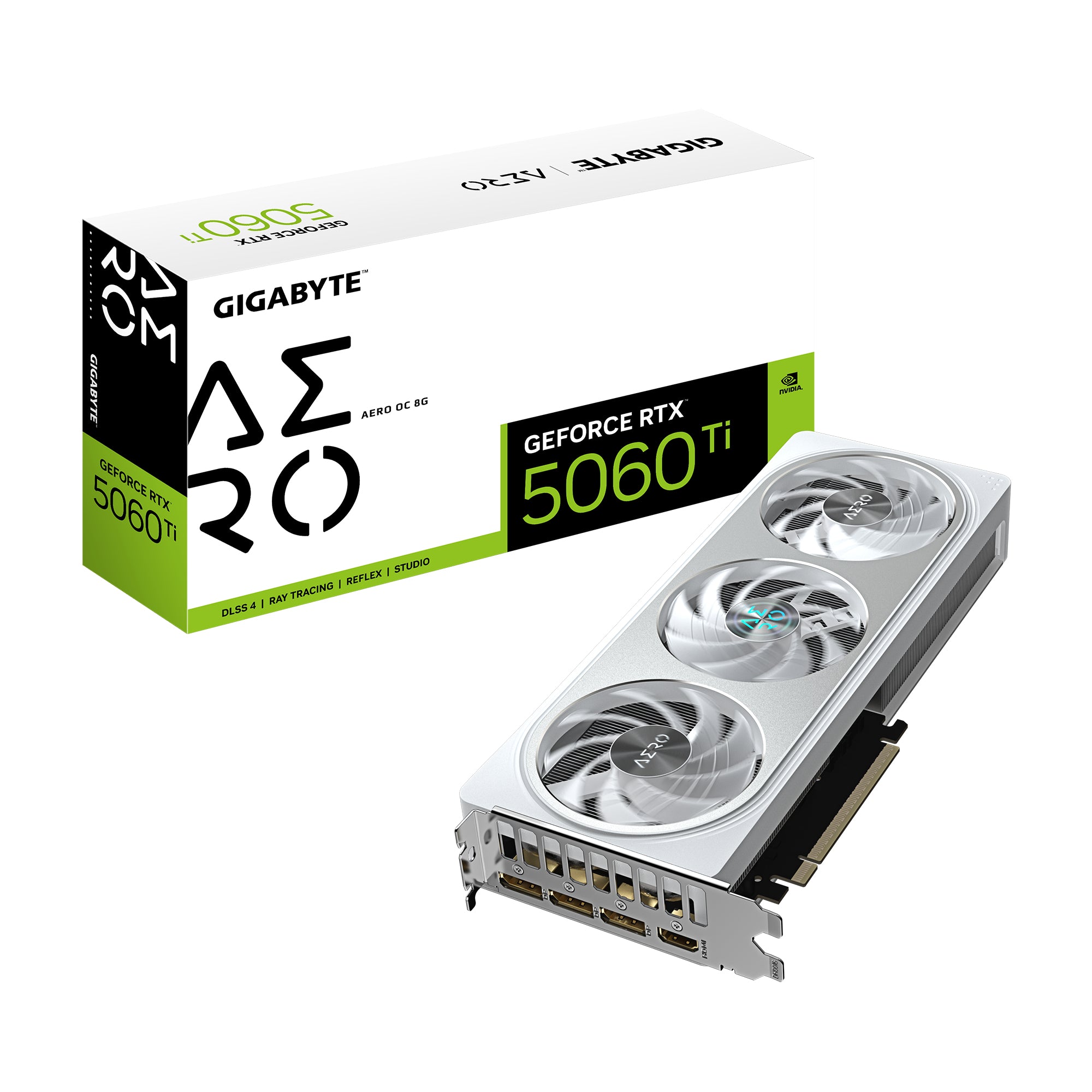 GIGABYTE GeForce RTX 5060 Ti AERO OC 8GB GDDR7 3xDP 1xHDMI VGA "GV-N506TAERO OC-8GD"