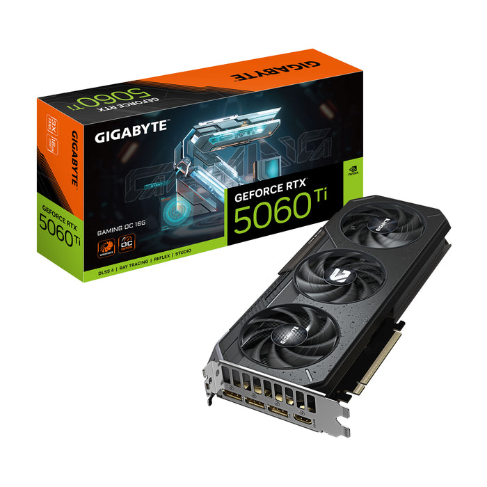 Placa video Gigabyte GeForce RTX 5060 Ti GAMING OC 16GB (GV-N506TGAMING OC-16GD) - Graphics Card "GV-N506TGAMING OC-16GD" –