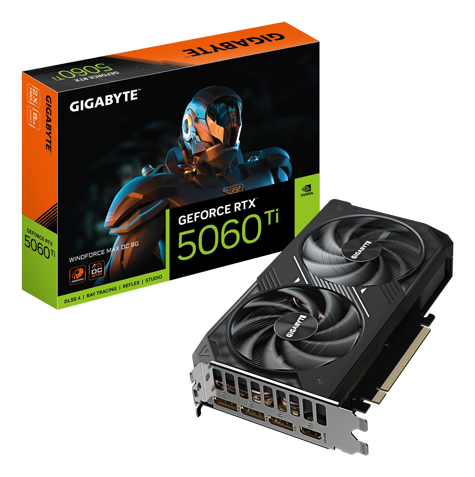 VGA GB RTX 5060TI WINDFORCE MAX OC 8GB "GV-N506TWF2MAX OC-8GD"