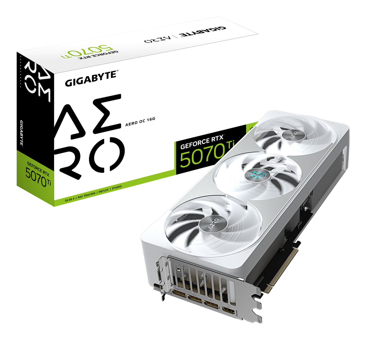 Placă video PCIE16 RTX5070TI 16GB/GV-N507TAERO OC-16GD Gigabyte 