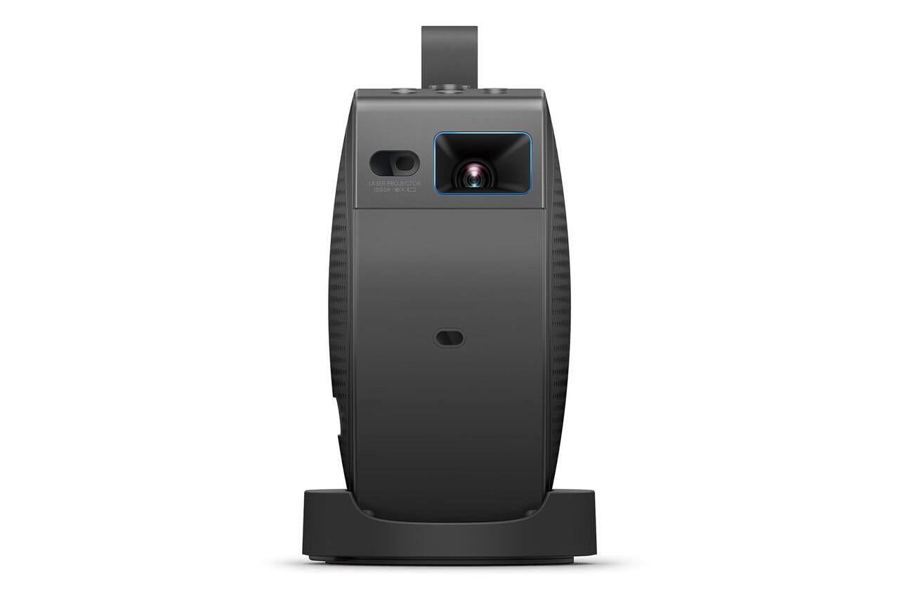 Videoproiector BenQ GV50P, DLP, Full HD, 500lm, HDMI, Wi-Fi, Bluetooth, 16:9, Boxe, Negru 9H.JSR77.50E "GV50P"