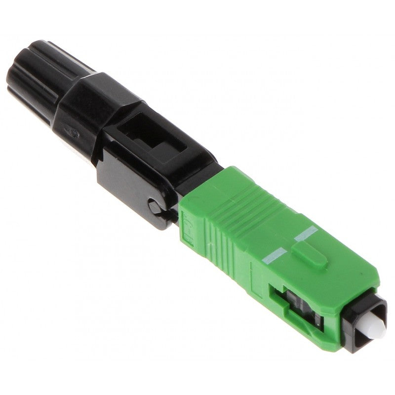 EMTEX Conector rapid SC/APC single mode green H05, 