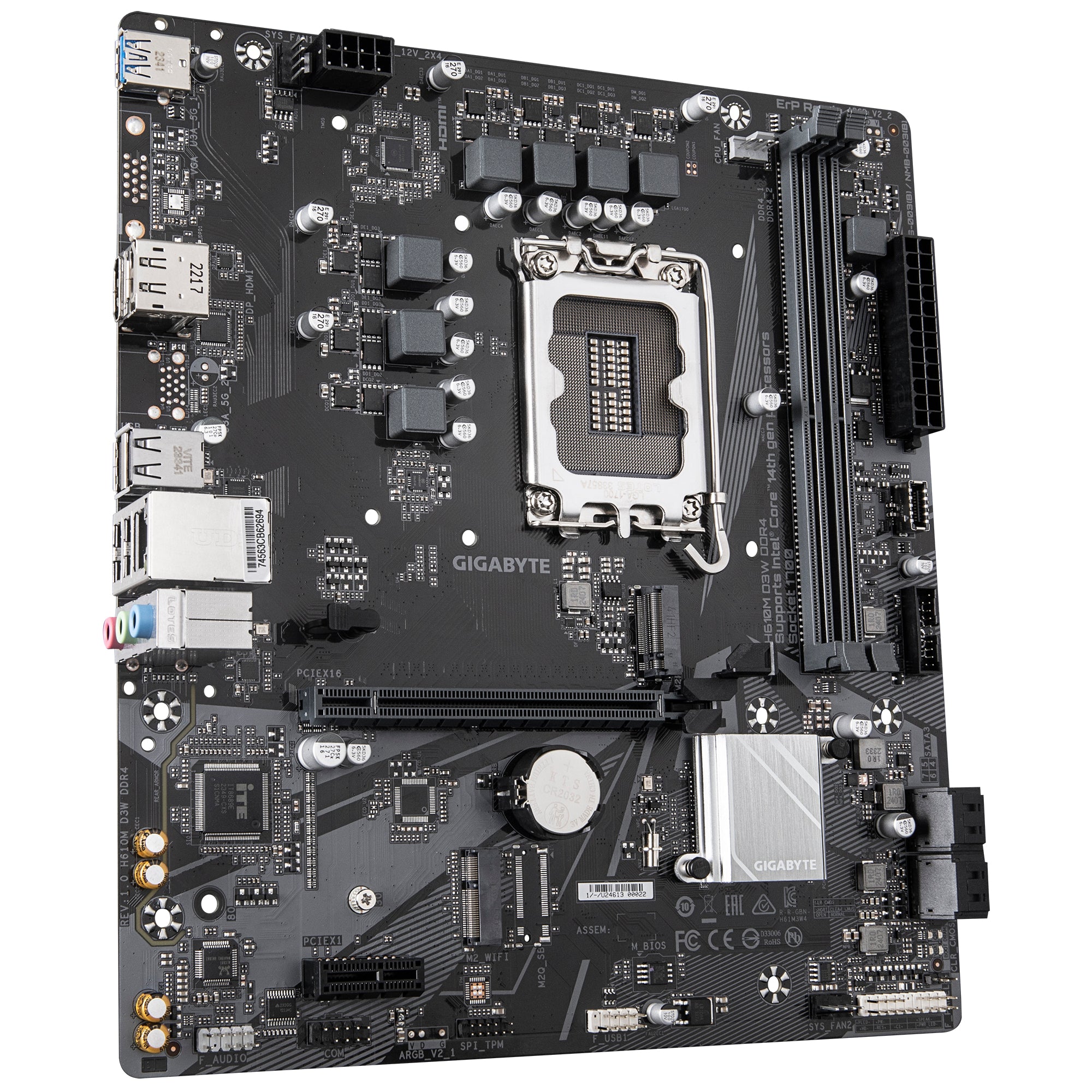MB GIGABYTE H610M D3W LGA1700 DDR4 "H610M D3W DDR4"