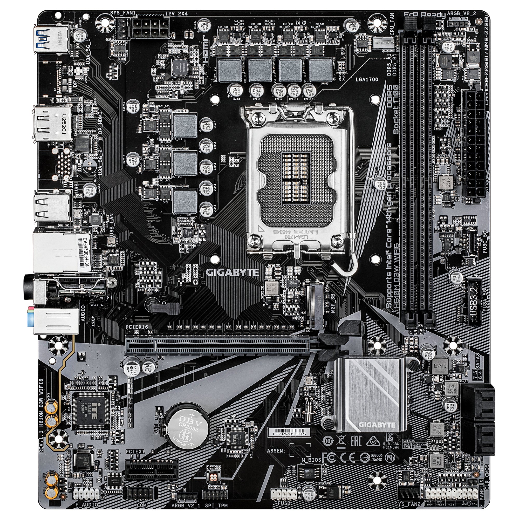MB GIGABYTE H610M D3W WIFI6 "H610M D3W WIFI6"
