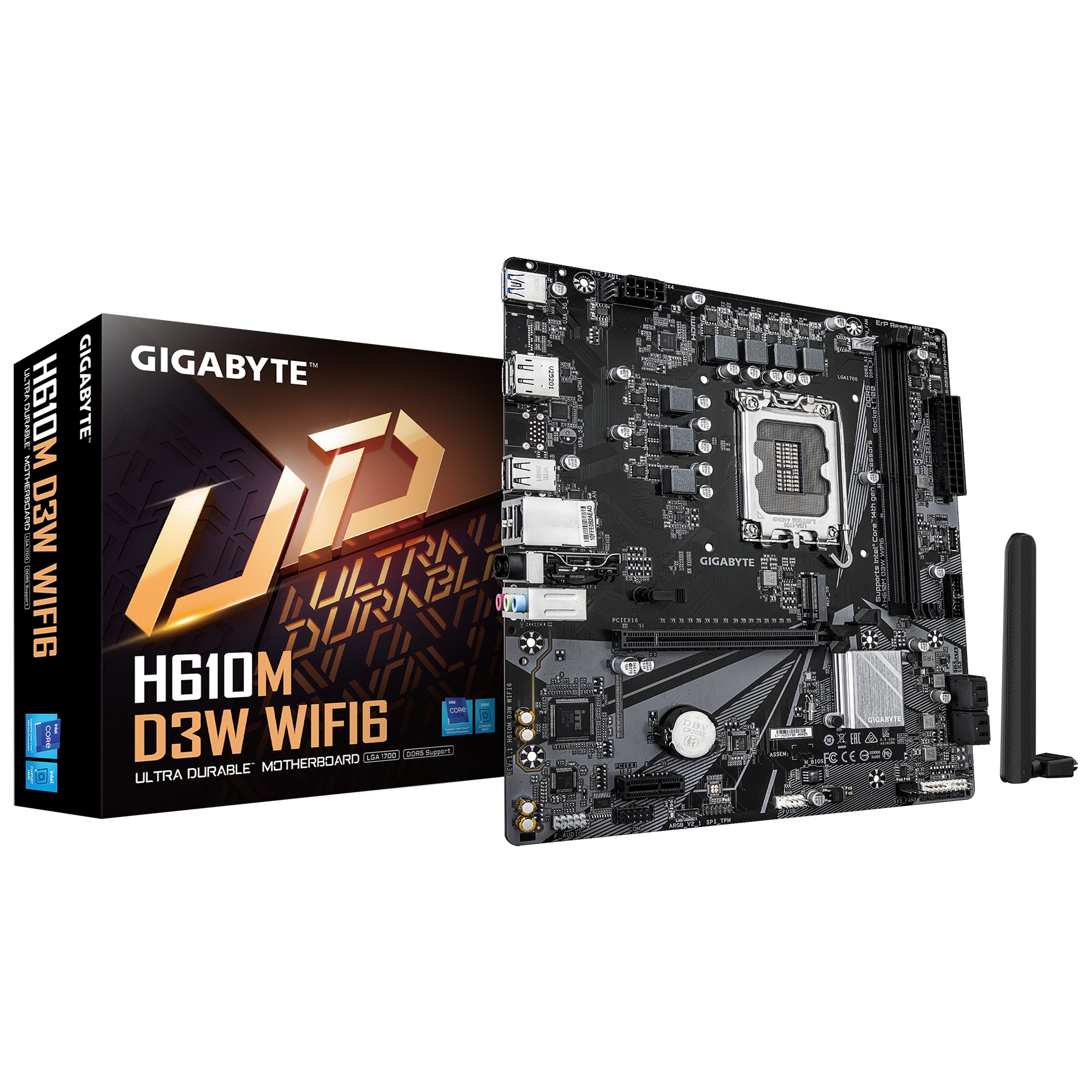 MB GIGABYTE H610M D3W WIFI6 "H610M D3W WIFI6"