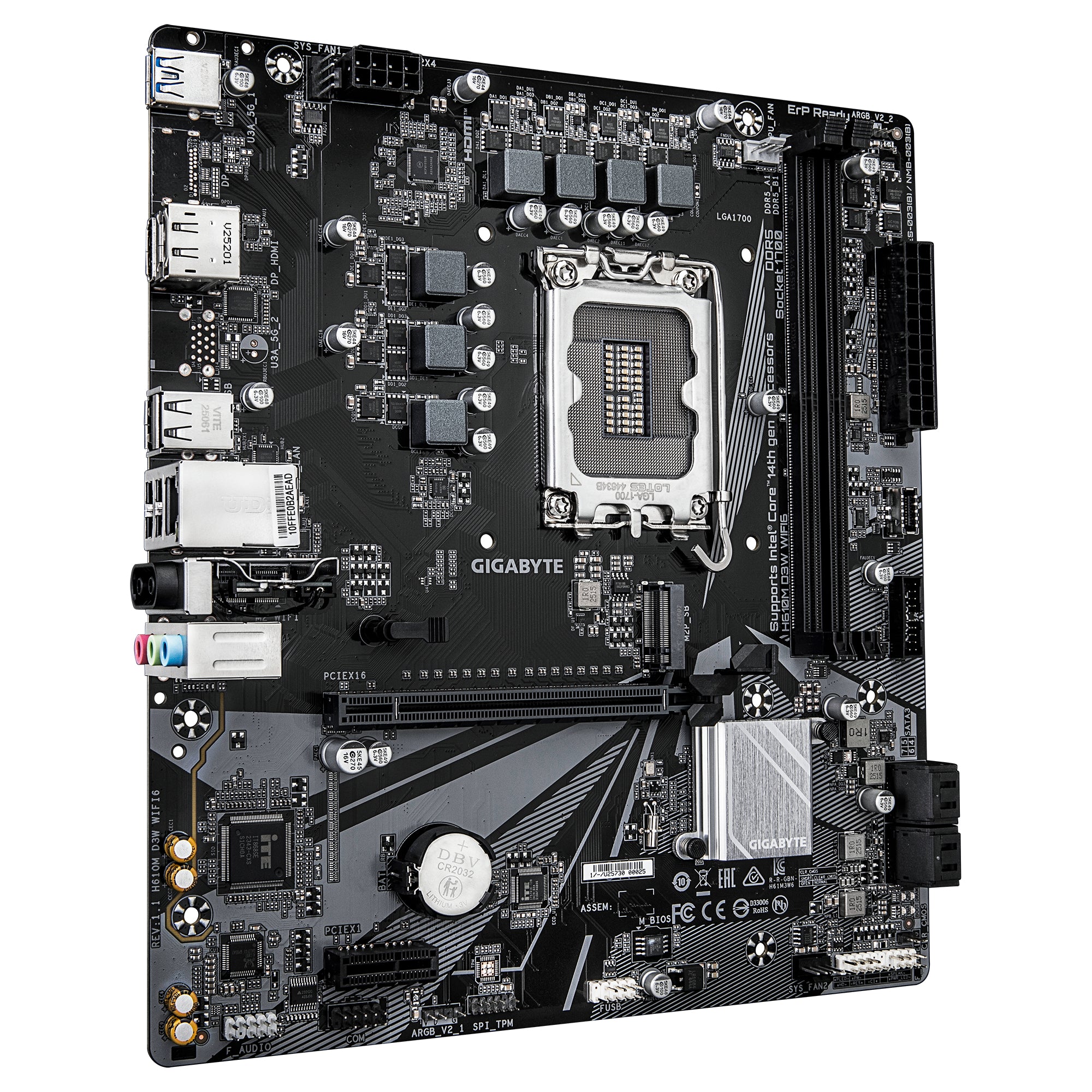 MB GIGABYTE H610M D3W WIFI6 "H610M D3W WIFI6"