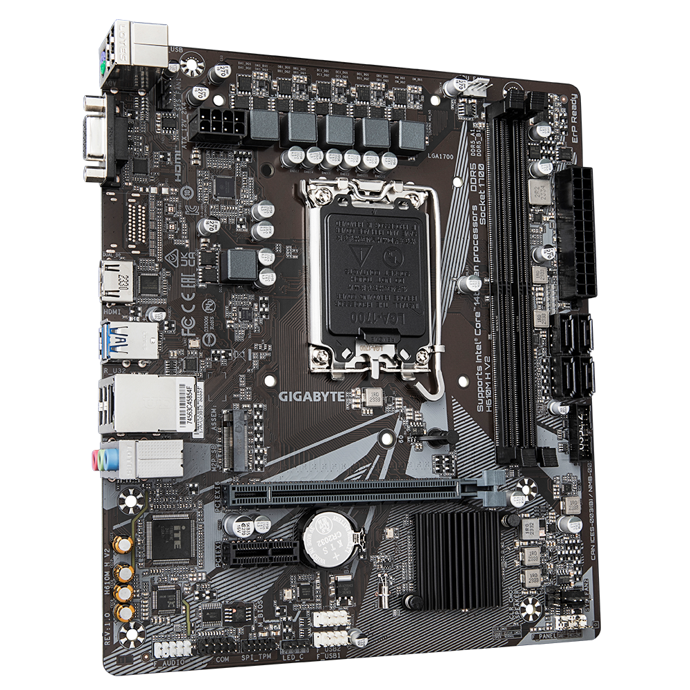 Placa de Baza GIGABYTE H610M H V2 "H610M H V2"