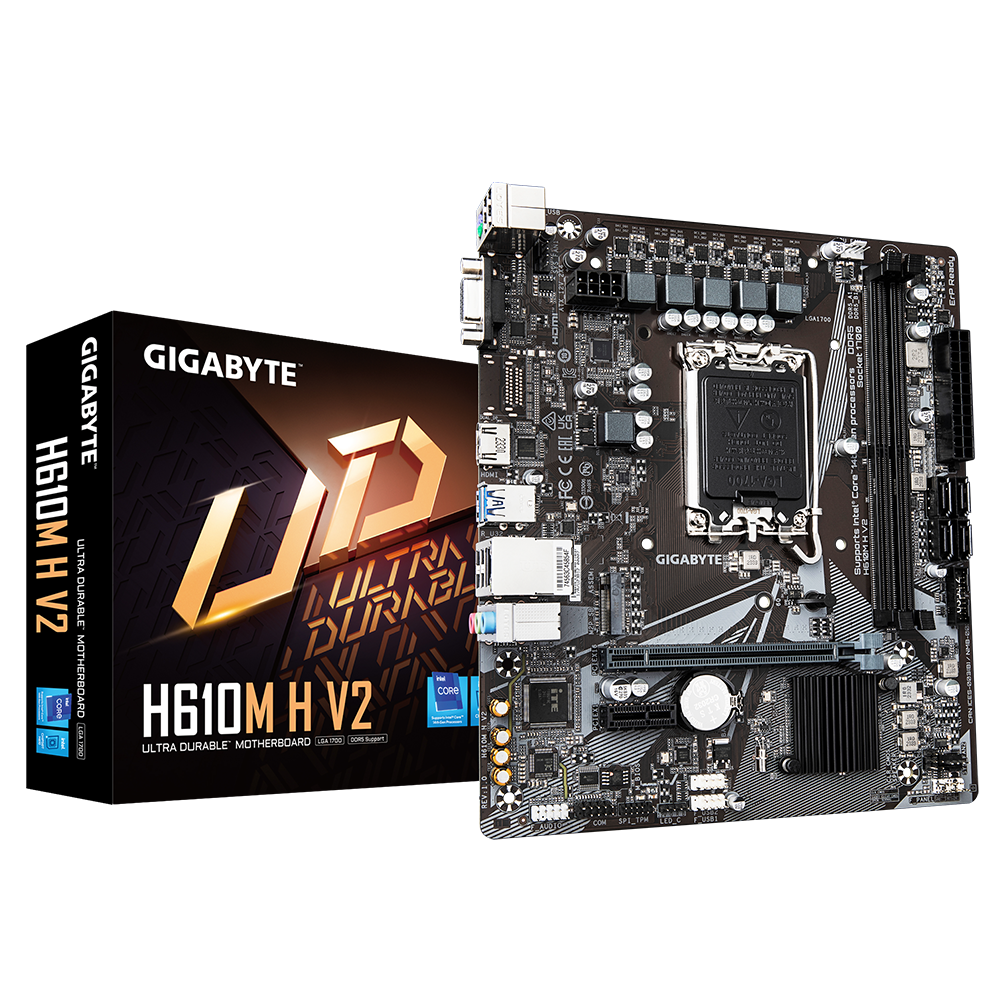Placa de Baza GIGABYTE H610M H V2 "H610M H V2"