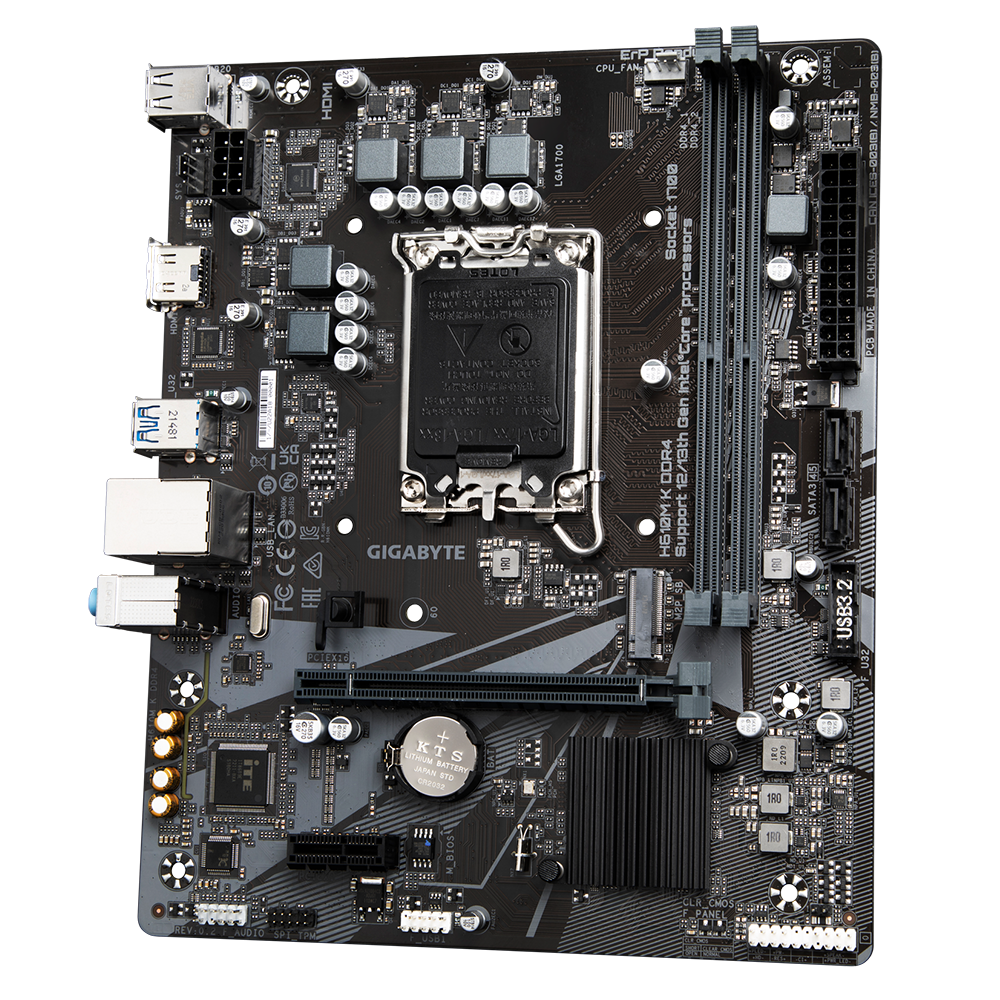 MB GIGABYTE H610M K LGA1700 DDR4 "H610M K DDR4"