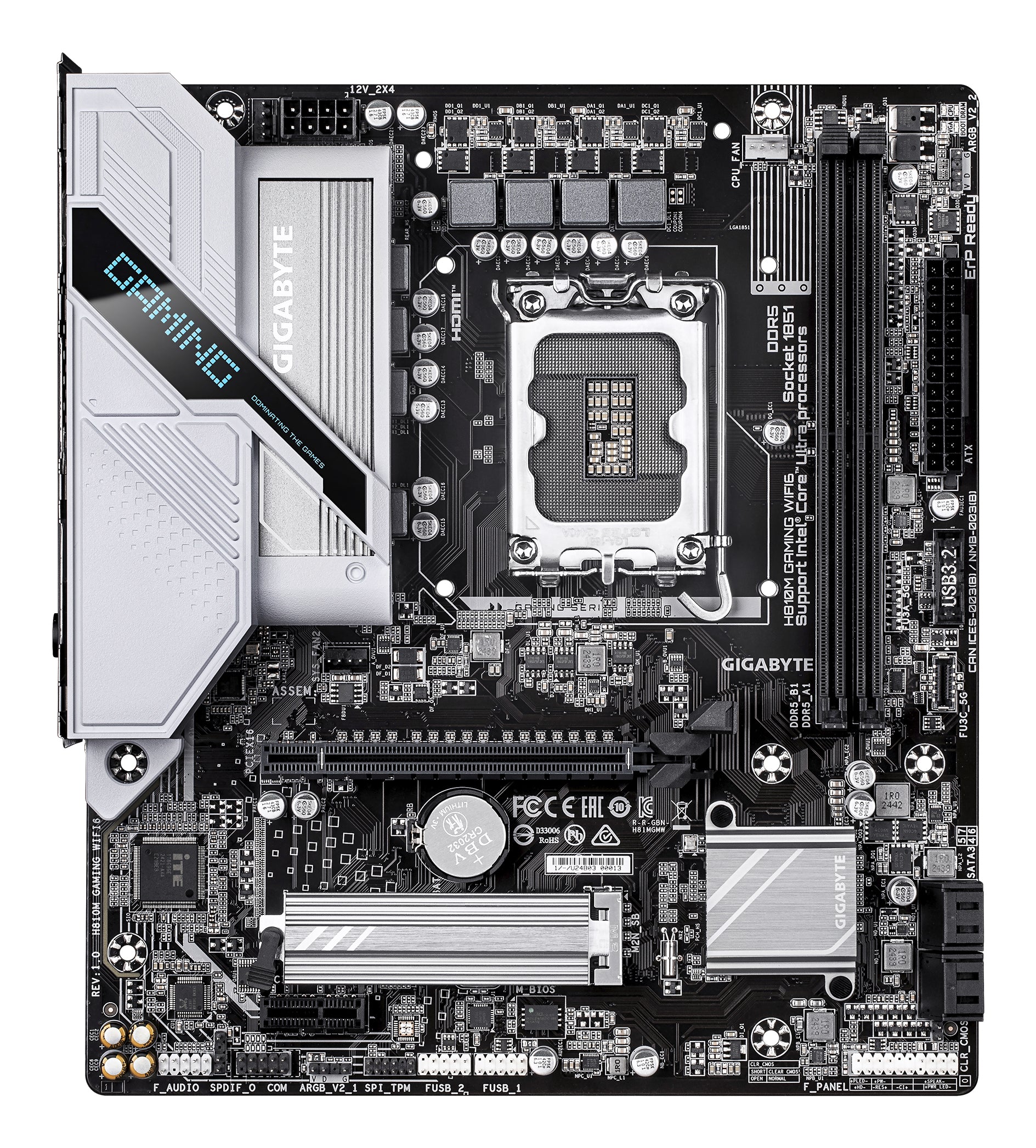Placa de baza GIGABYTE H810M GAMING WIFI6 "H810M GAMING WIFI6"