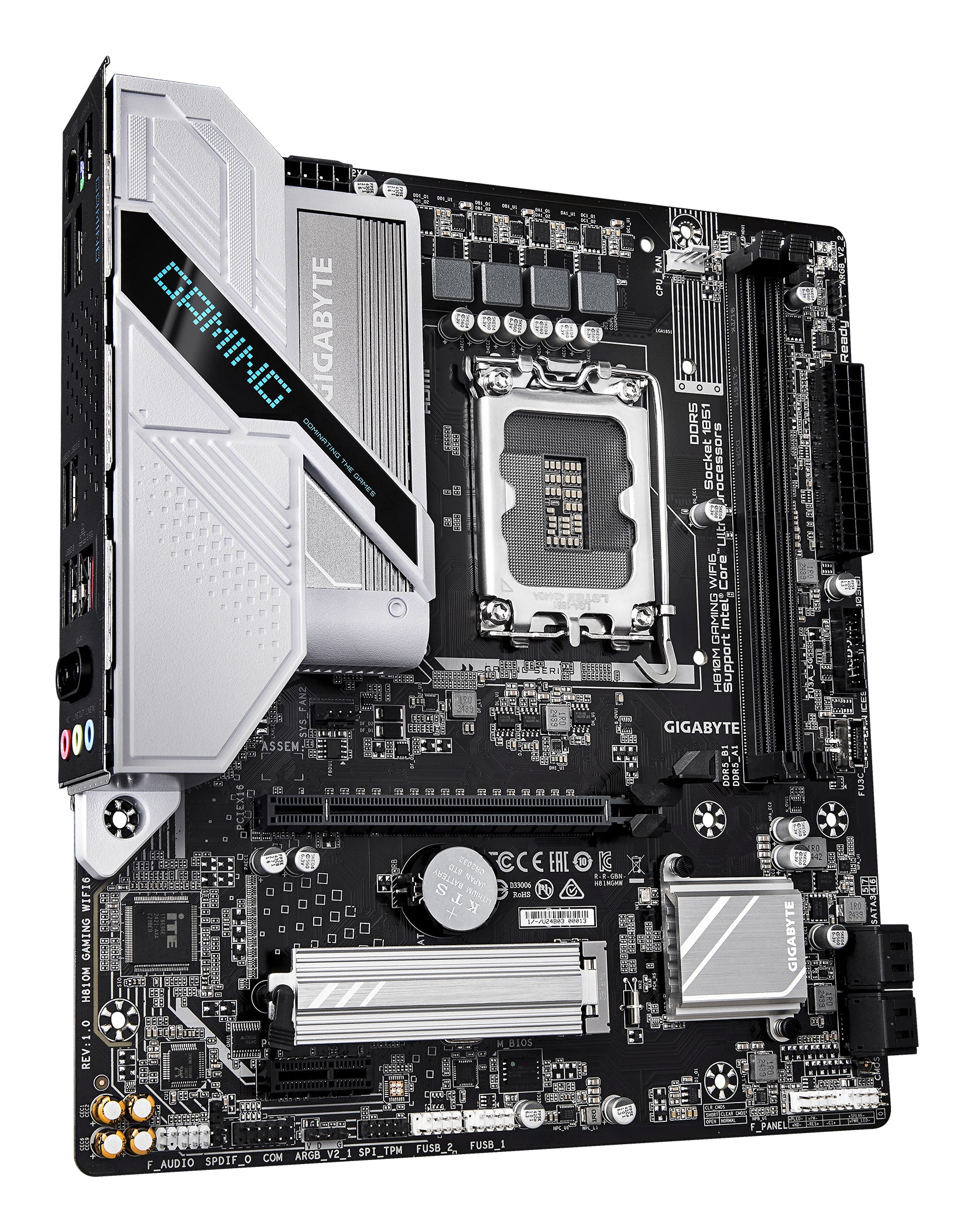 Placa de baza GIGABYTE H810M GAMING WIFI6 "H810M GAMING WIFI6"