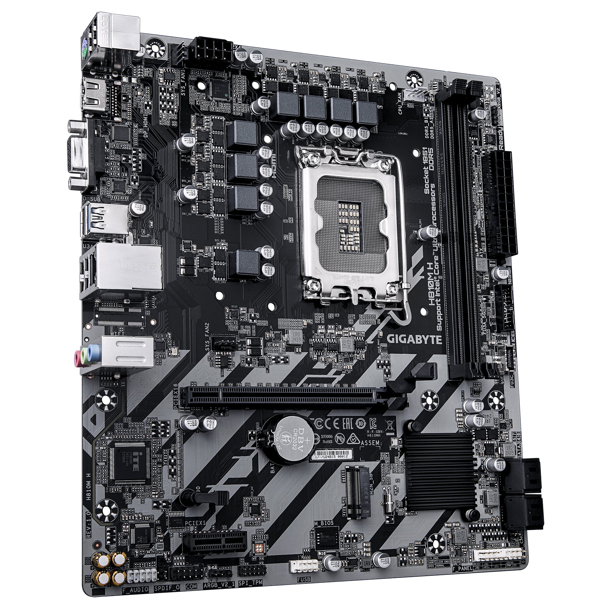Placa de baza GIGABYTE H810M H "H810M H"