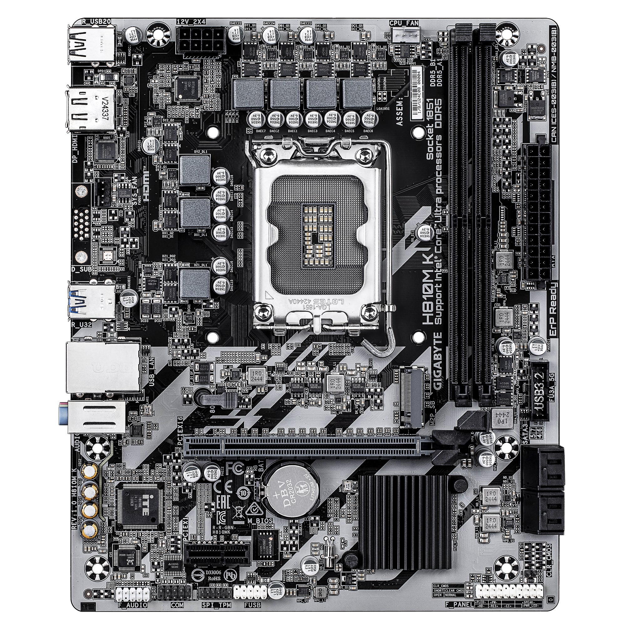 Placa de baza GIGABYTE H810M K "H810M K"
