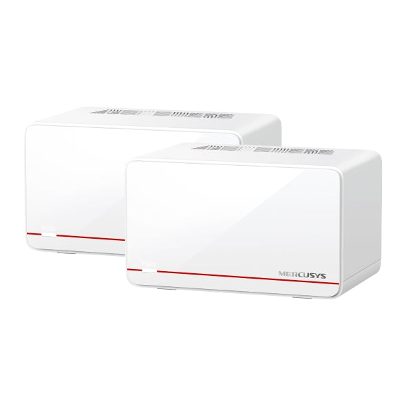 MESH MERCUSYS, Wi-Fi 7 BE6500, 2× 2.5 Gbps Ports WAN/LAN, 1× 1 Gbps WAN/LAN "Halo H37BE(2-pack)"