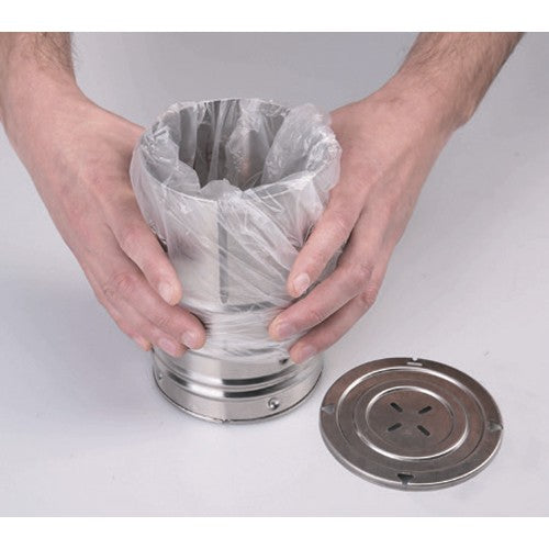 Presa din inox pentru preparat sunca presata, cu capac, dimensiune reglabila in 3 trepte, 15 x 15 x 18 cm, argintiu