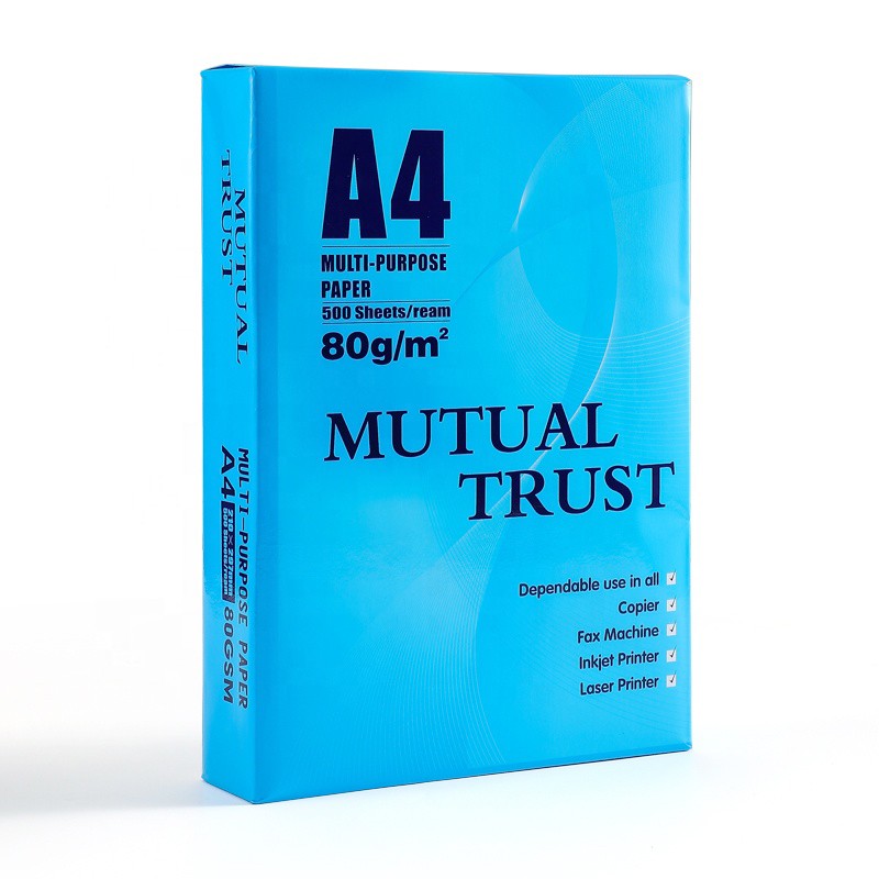Hartie Copiator A4 Mutual Trust, 80 g/mp, 500 coli/top, 210 x 297 mm, Hartie Multifunctionala pentru Imprimanta si Copiator, Hartie