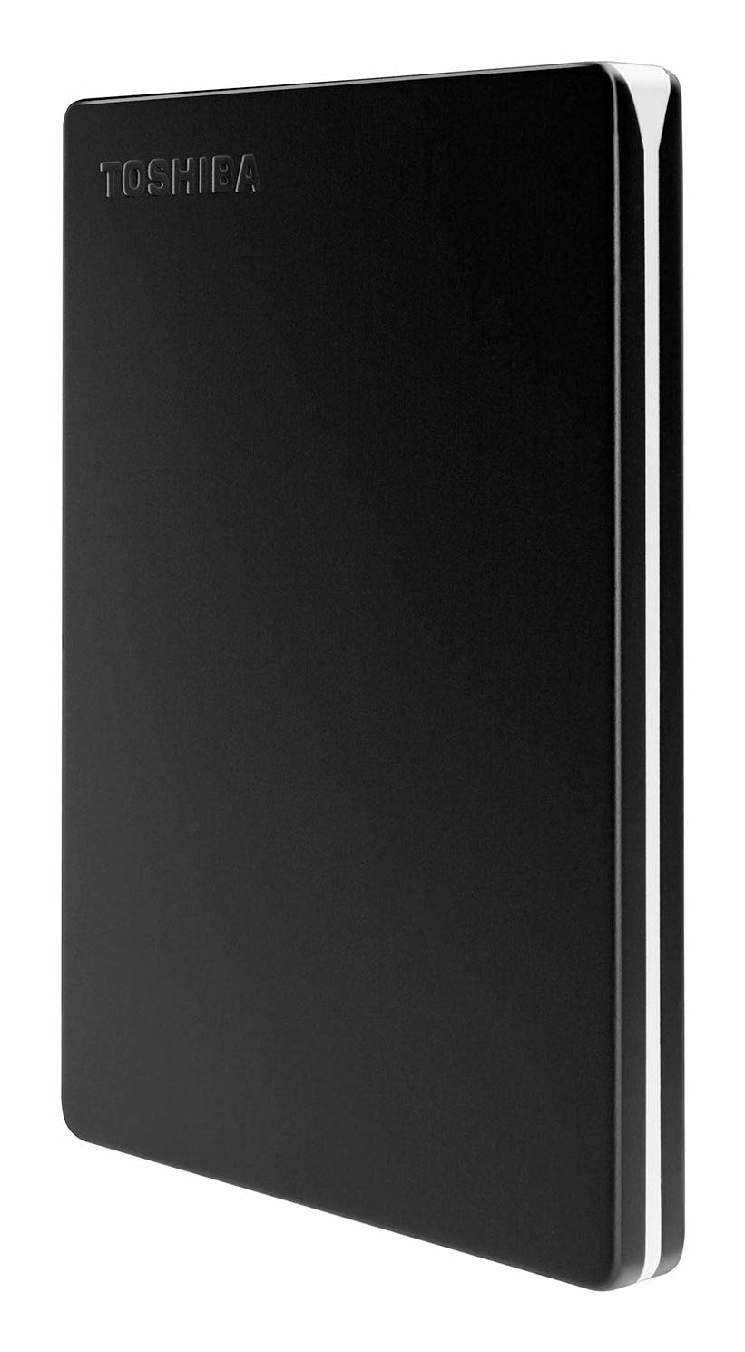 HDD extern Toshiba Canvio Slim, 2TB, USB 3.2 (Negru) 