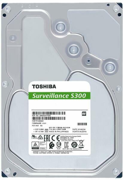 HDD TOSHIBA 6TB, 5.400 rpm, buffer 256 MB, pt supraveghere, "HDWT860UZSVA"