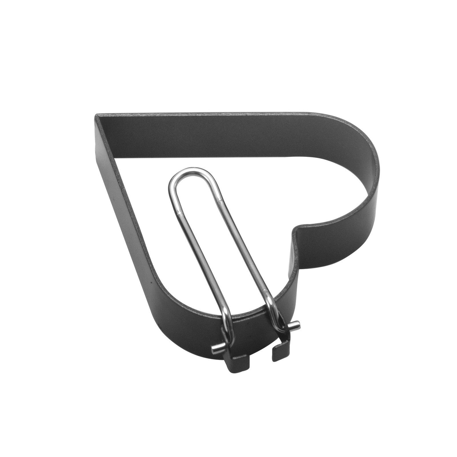 Set 4 forme pentru ou din otel, strat antiaderent, diametru 7.5 cm, cu maner din ABS, negru