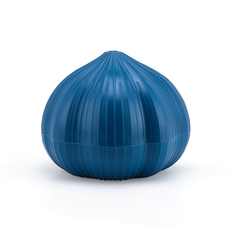 Presa Manuala pentru Usturoi, Model Usturoi, 7 x 7.5 cm, din Plastic, Albastru Inchis