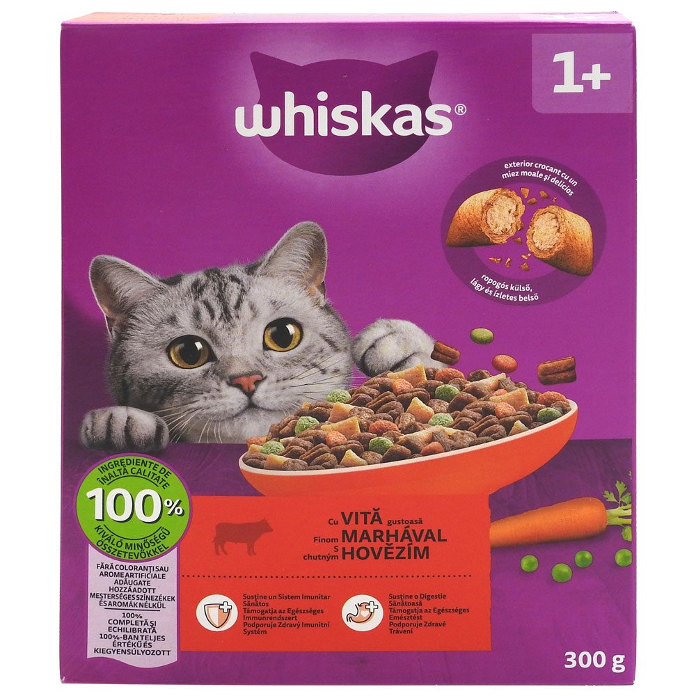 Hrana Uscata, Whiskas, 300 g 1, Vita