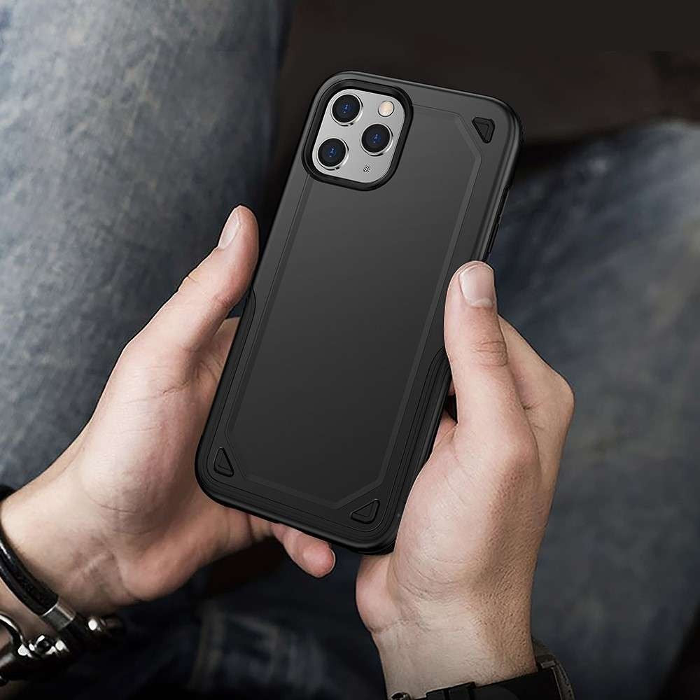 Husa Apple iPhone 11 Pro Max Defender Model 2, Negru
