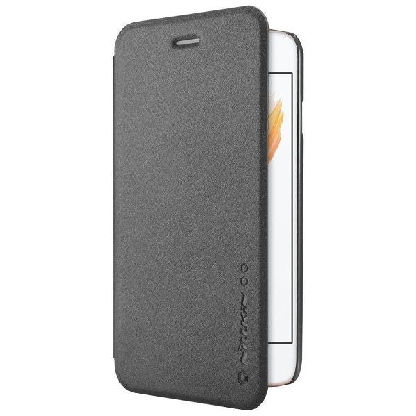 Husa Apple iPhone 6/6S Nillkin Sparkle Flip Negru
