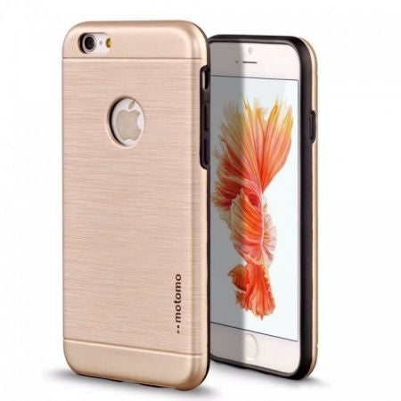Husa Apple iPhone 6 Plus/6S Plus Motomo V5 Roz-Auriu