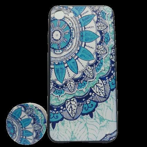 Husa Apple iPhone 6 Plus/6S Plus Multicolor Model Frunza + Suport inclus