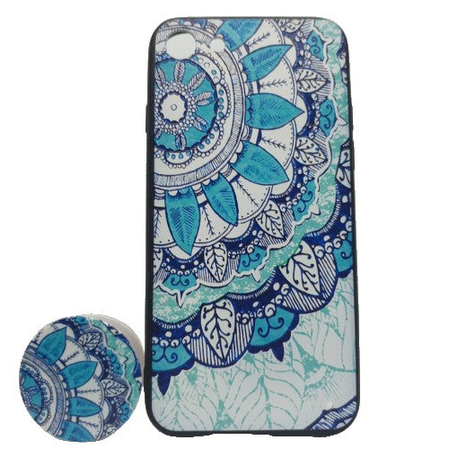 Husa Apple iPhone 6 Plus/6S Plus Multicolor Model Frunza + Suport inclus