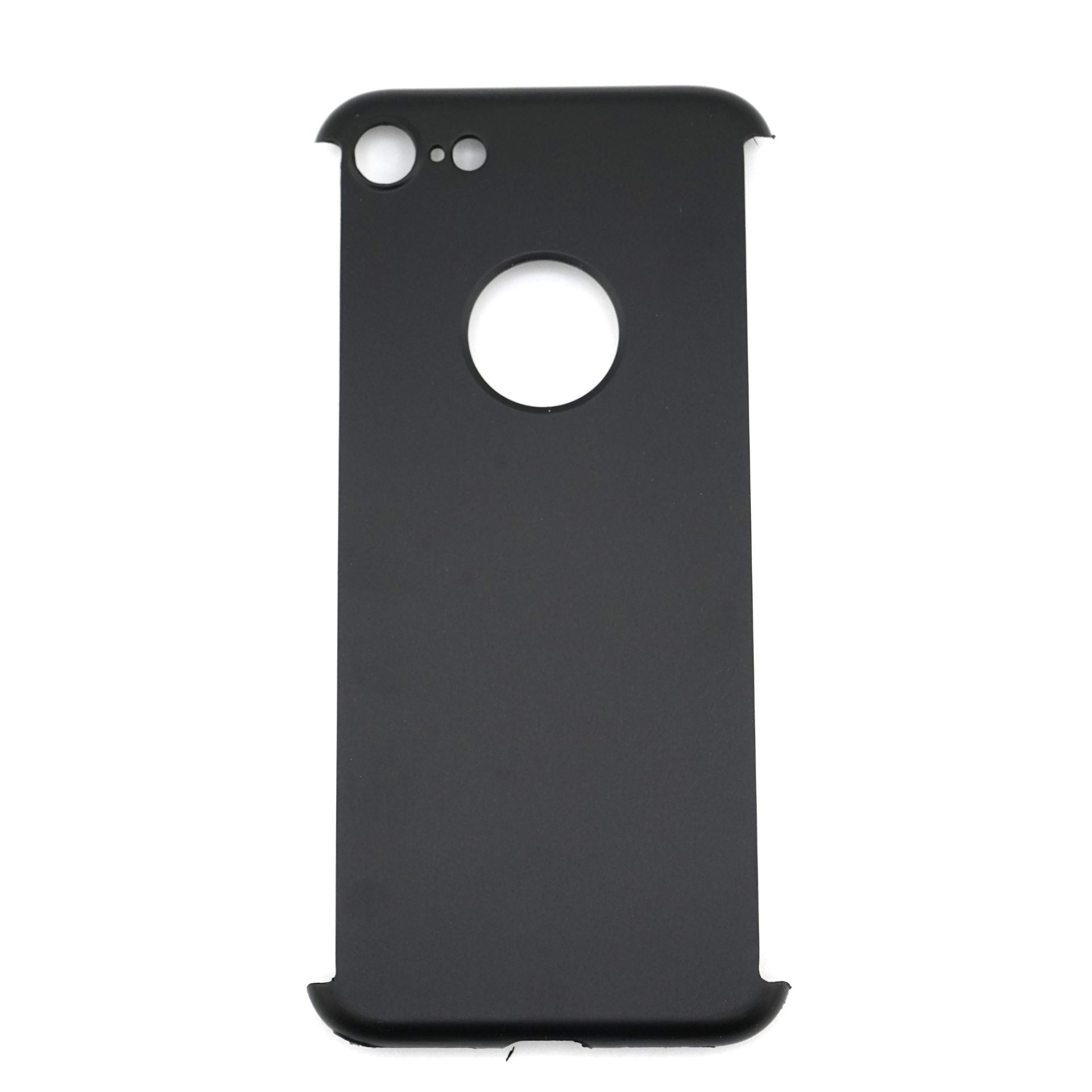 Husa Apple iPhone 7 Full Cover 360 Negru + Folie de protectie