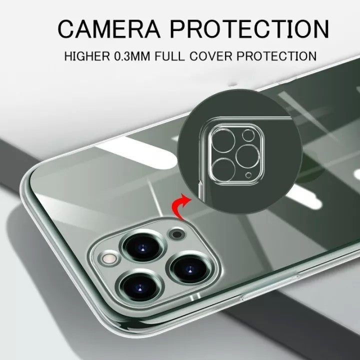 Husa de Protectie, pentru Apple iPhone X, Protect Plus, Silicon, Transparent