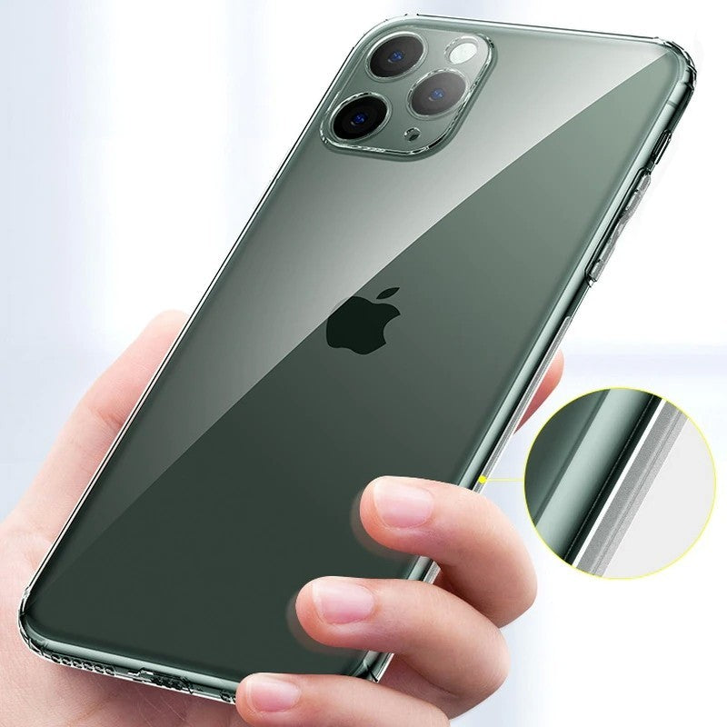 Husa de Protectie, pentru Apple iPhone X, Protect Plus, Silicon, Transparent