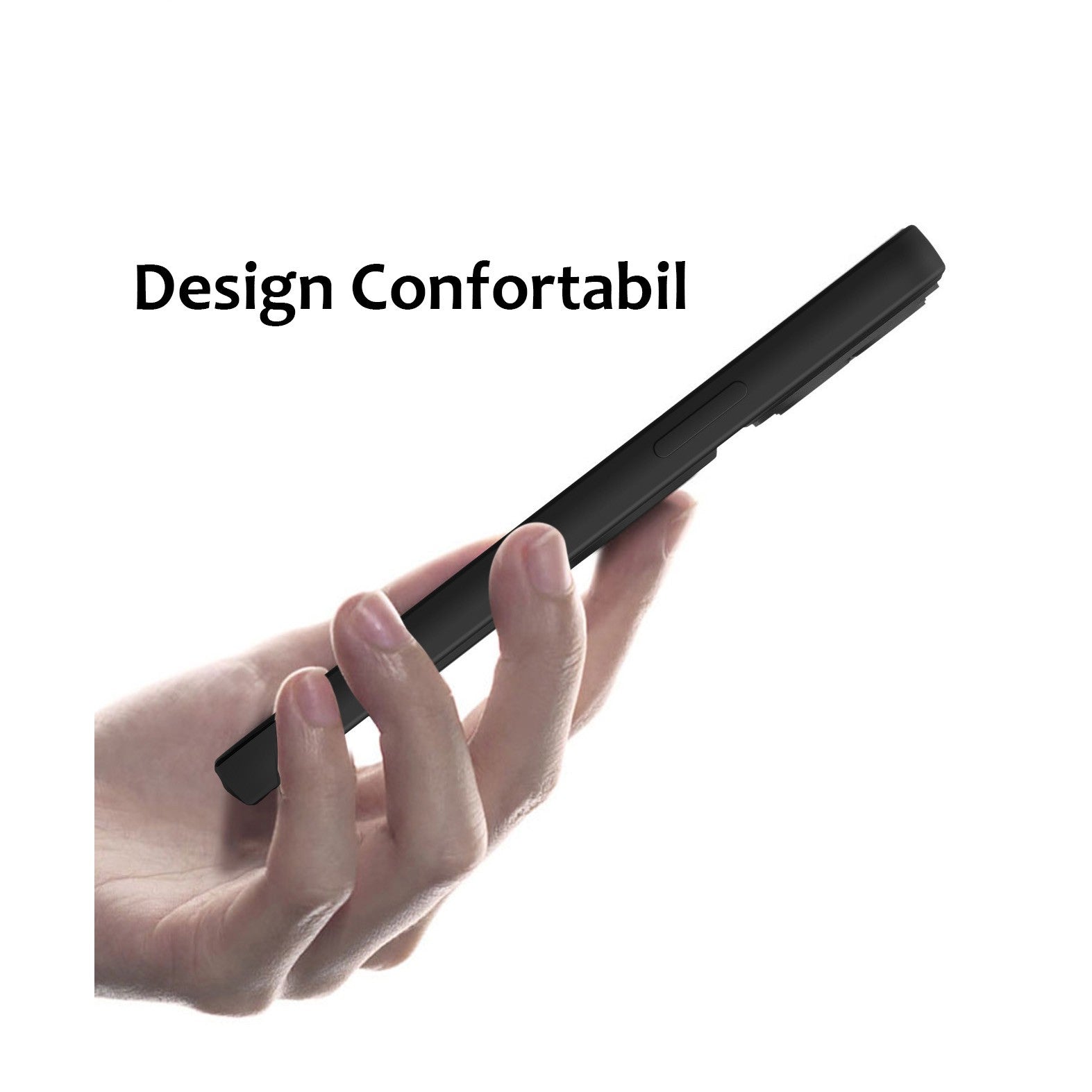Husa Armor Design cu Stand pentru iPhone 11 Pro Max, Negru/Alb, Suport Auto Magnetic, Wireless Charge, Protectie Antisoc