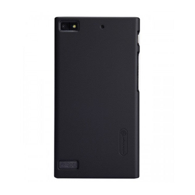 Husa Blackberry Z3 Nillkin Frosted Shield Negru + Folie de protectie