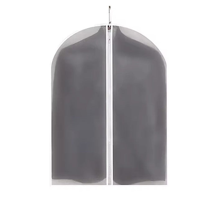 Set 5 Huse de Depozitare cu Fermoar, pentru Haine, de Protectie, pentru Voiaj, Netesut, Rezistent la Praf, 60x80 cm, Transparent-Alb