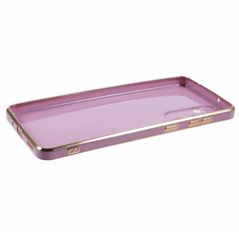 Husa Telefon 2in1, Compatibila Samsung Galaxy S24 Plus, Carcasa TPU cu Suport Inclus Tip Astronaut, Protectie Camere, Mov
