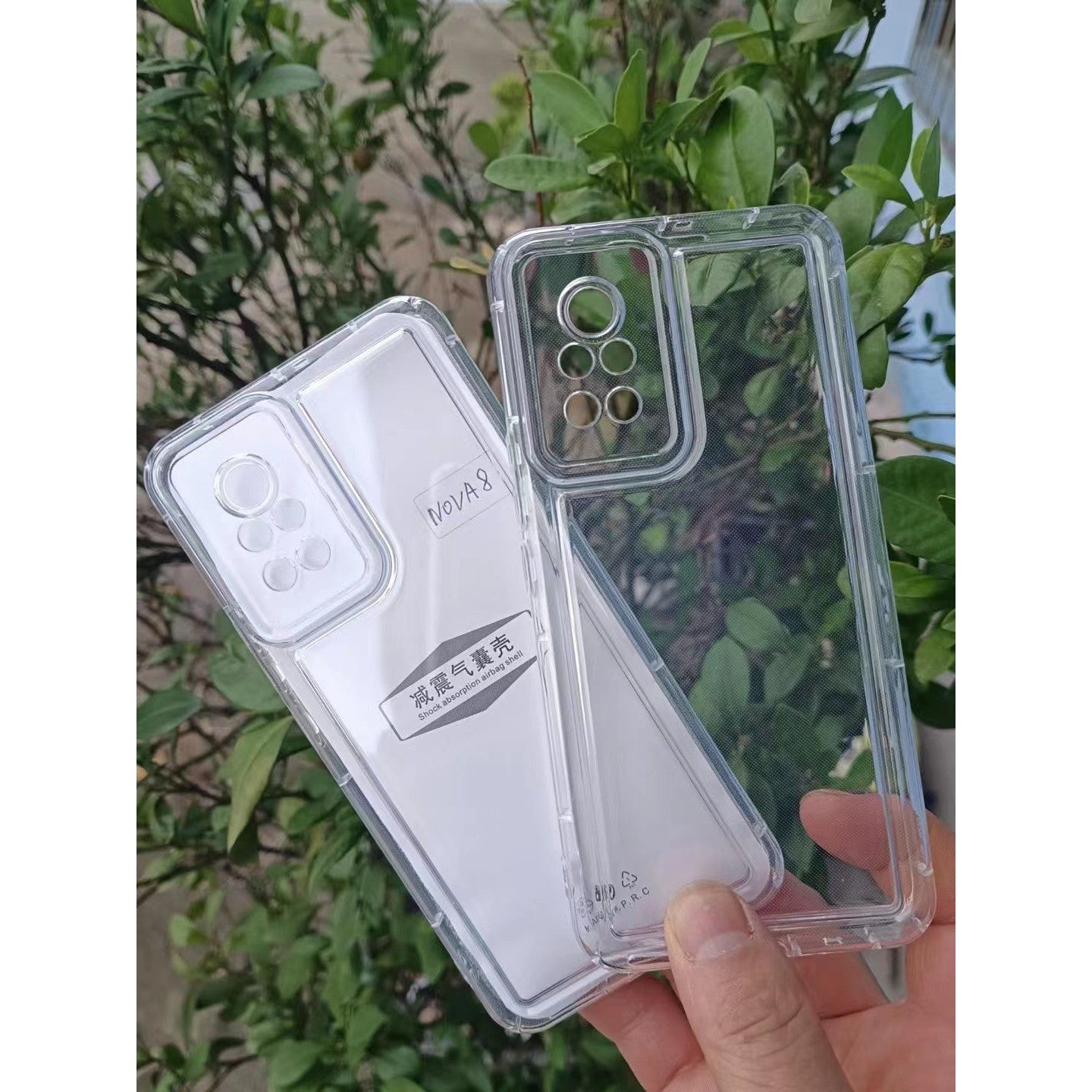 Husa de protectie Flippy, Airbag Shock Absorption, TPU, pentru Apple iPhone 14 , Transparent