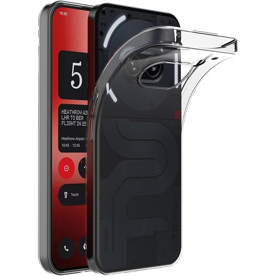 Husa de Protectie, Compatibil cu Nothing Phone 2A, Silicon TPU, Protectie camere, Transparent